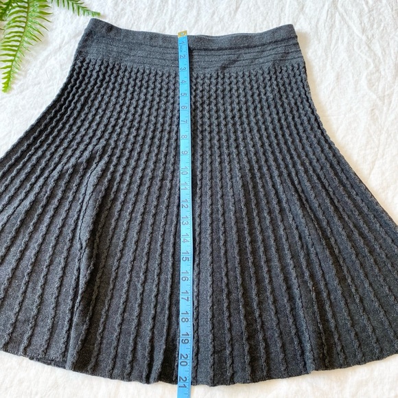 Calvin Klein Cable Knit Sweater Skirt - Picture 7 of 8